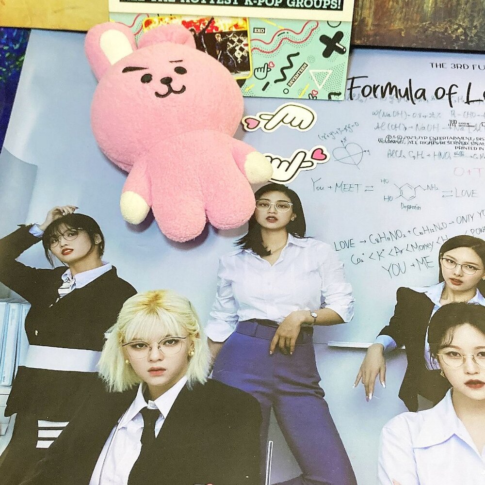 K-POP MUSIC LOT - BTS * TWICE - POSTER , BOOKS , STICKERS, TOYS - KPOP MIXED LOT - Picture 3 of 7